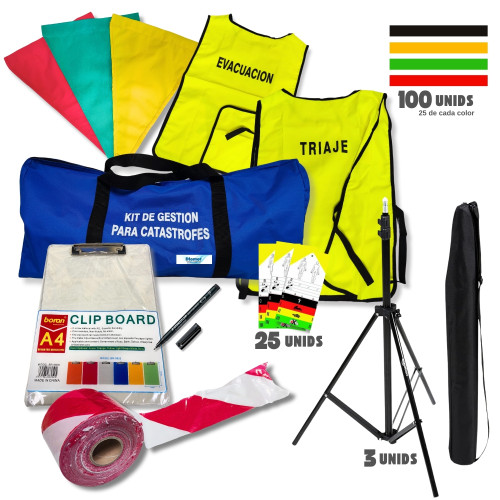 Kit Triaje para Catástrofes